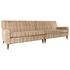 Paul McCobb for Planner Group Mid Century 2 Piece 4-Seat Sectional Sofa