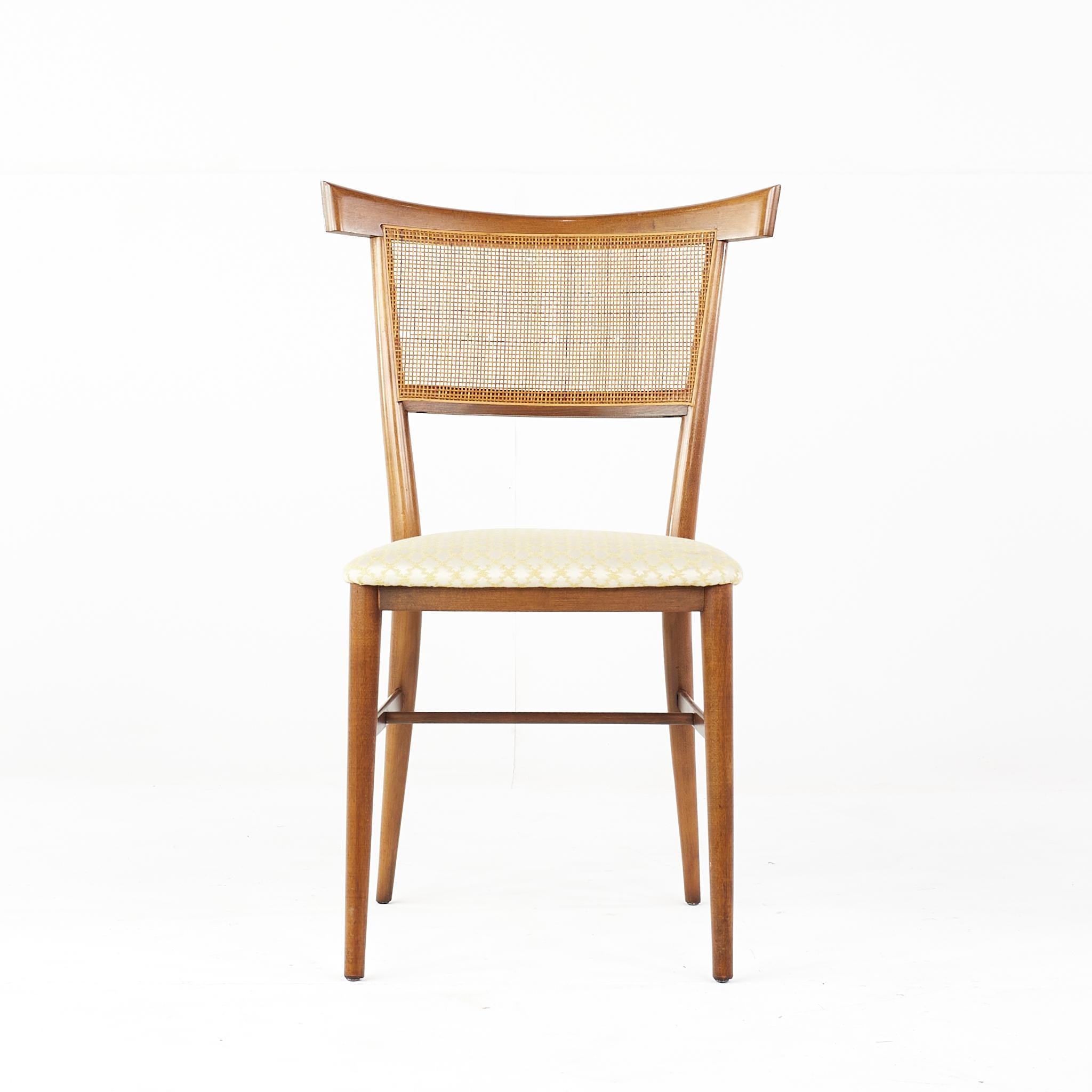 Paul McCobb for Planner Group Winchendon Maple and Cane Dining Chairs, Set of 6 In Good Condition For Sale In Countryside, IL