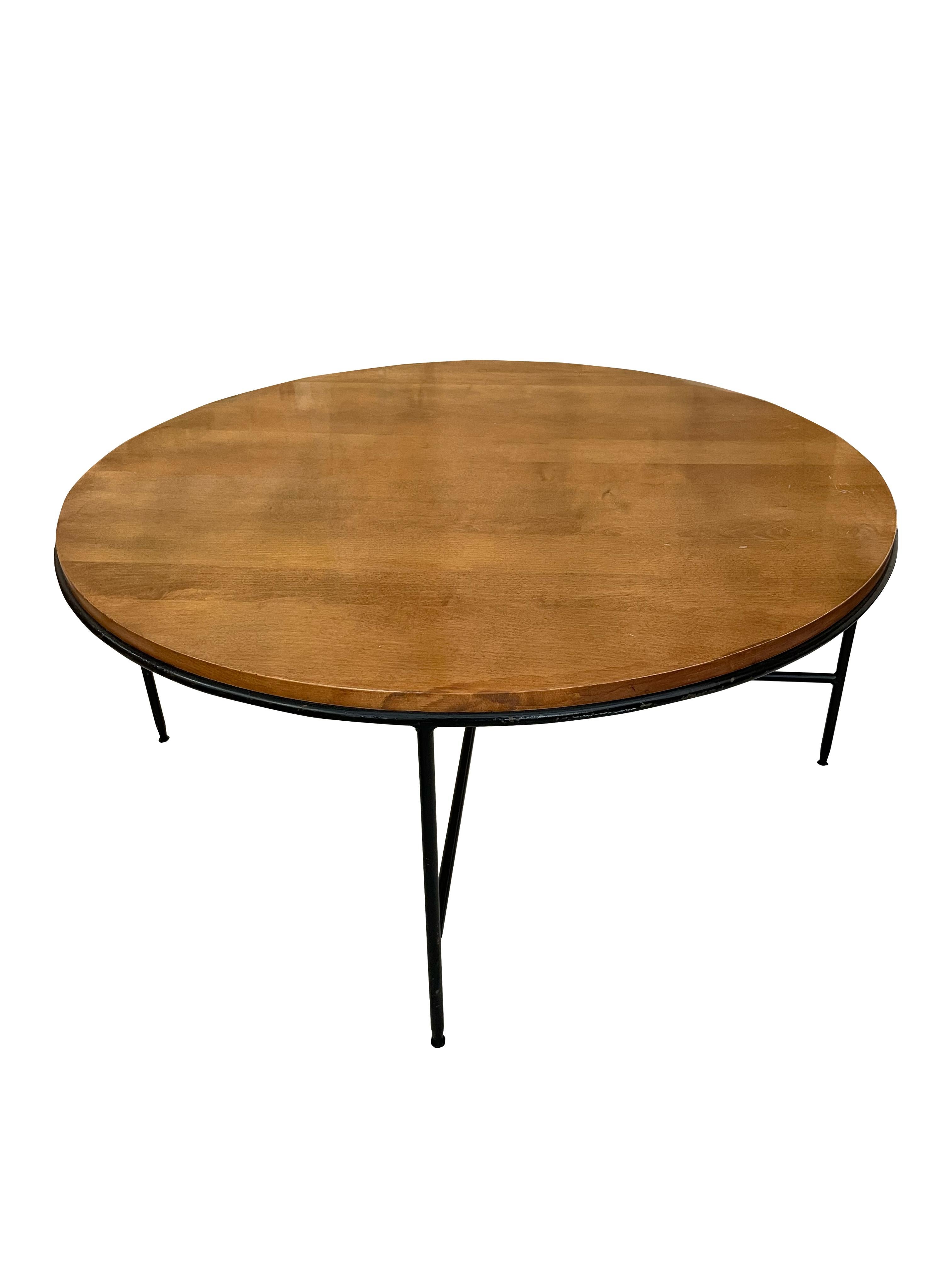 American Paul McCobb for Wichendon Furniture Company Round Coffee Table