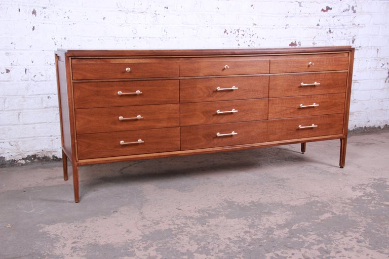 Paul McCobb for Grand Rapids Collection TwelveDrawer Walnut