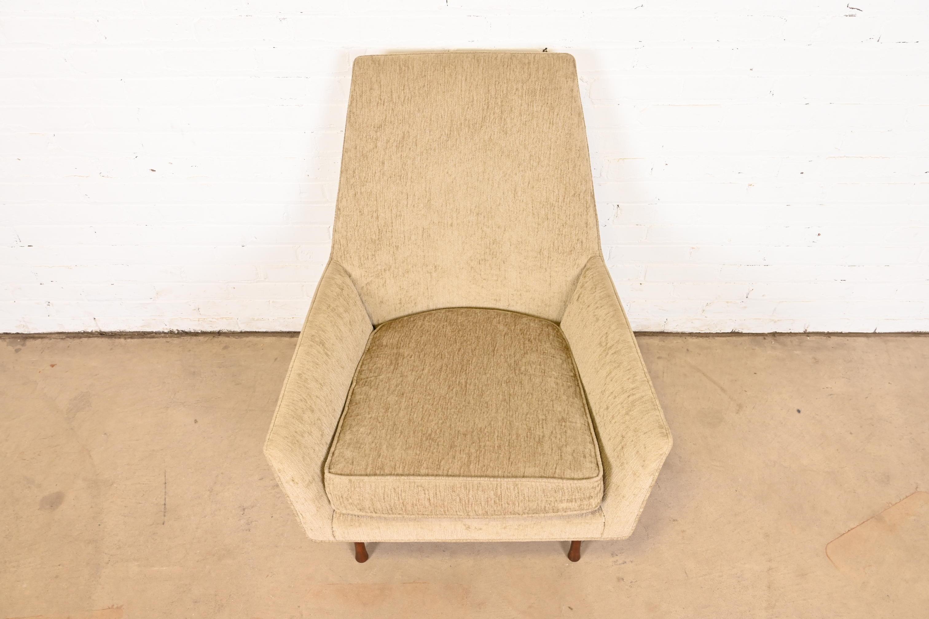 Paul McCobb for Widdicomb Symmetric Group Mid-Century Modern Lounge Chair In Good Condition For Sale In South Bend, IN