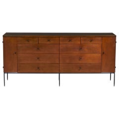 Paul McCobb for Winchendon American Mid-Century Ten Drawer Walnut