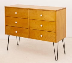 Paul McCobb for Winchendon Blonde Wood Dresser