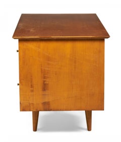 Paul McCobb for Winchendon Maple Double Pedestal Desk