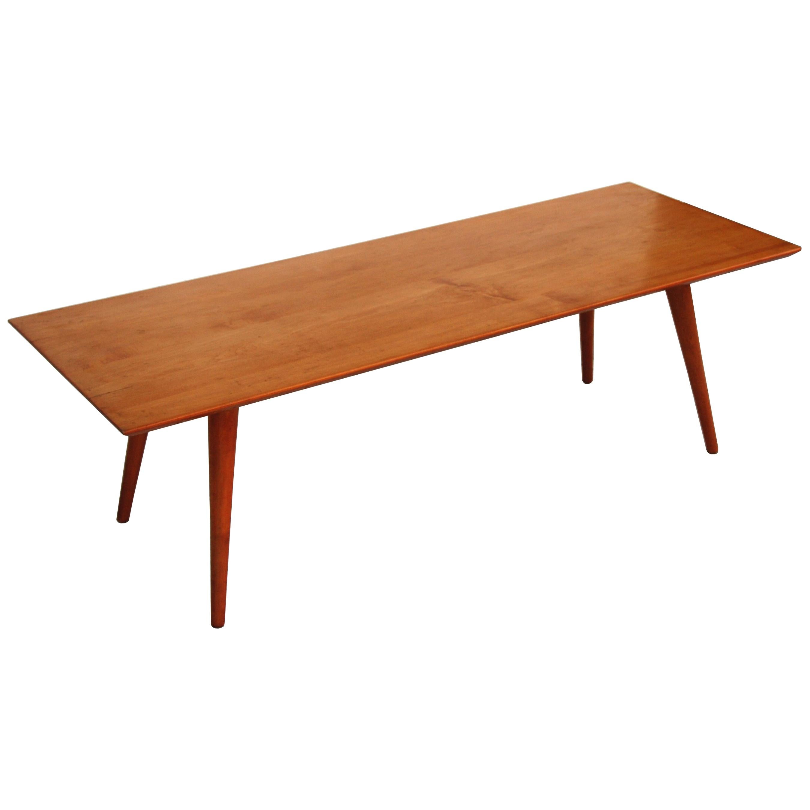 48" Paul McCobb For Winchendon Planner Group Coffee Table Bench