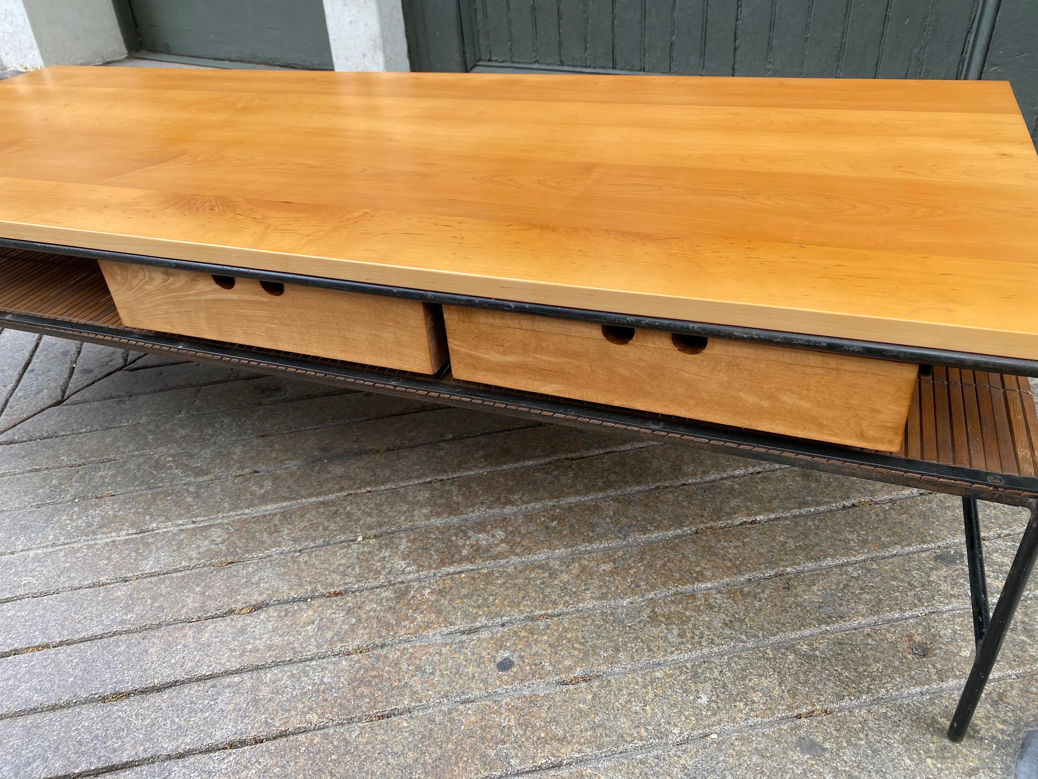 Iron Paul McCobb for Winchendon Planner Group Coffee Table