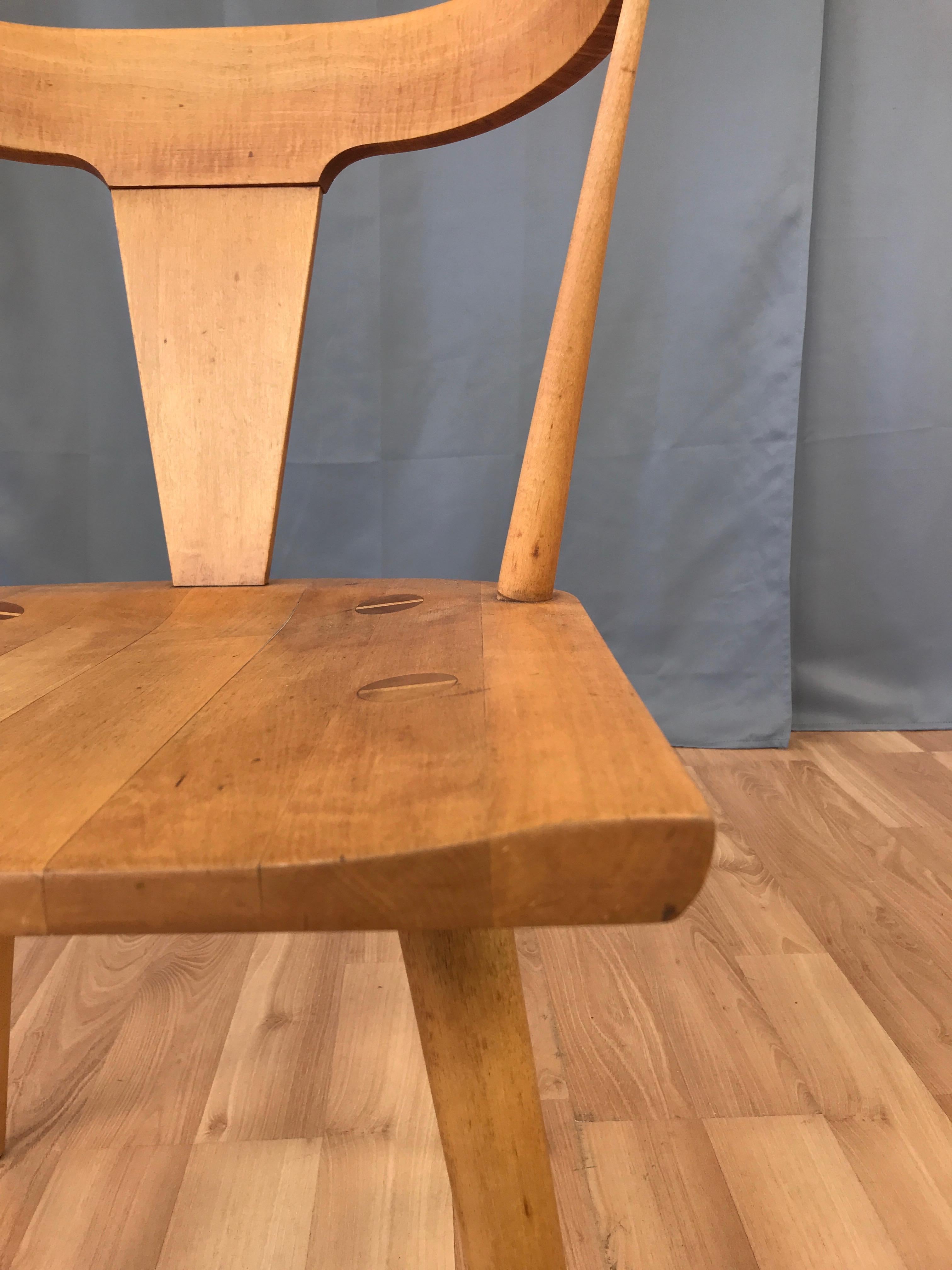 Paul McCobb for Winchendon Planner Group Model 1530 T-Back Maple Armchair, 1950s 6