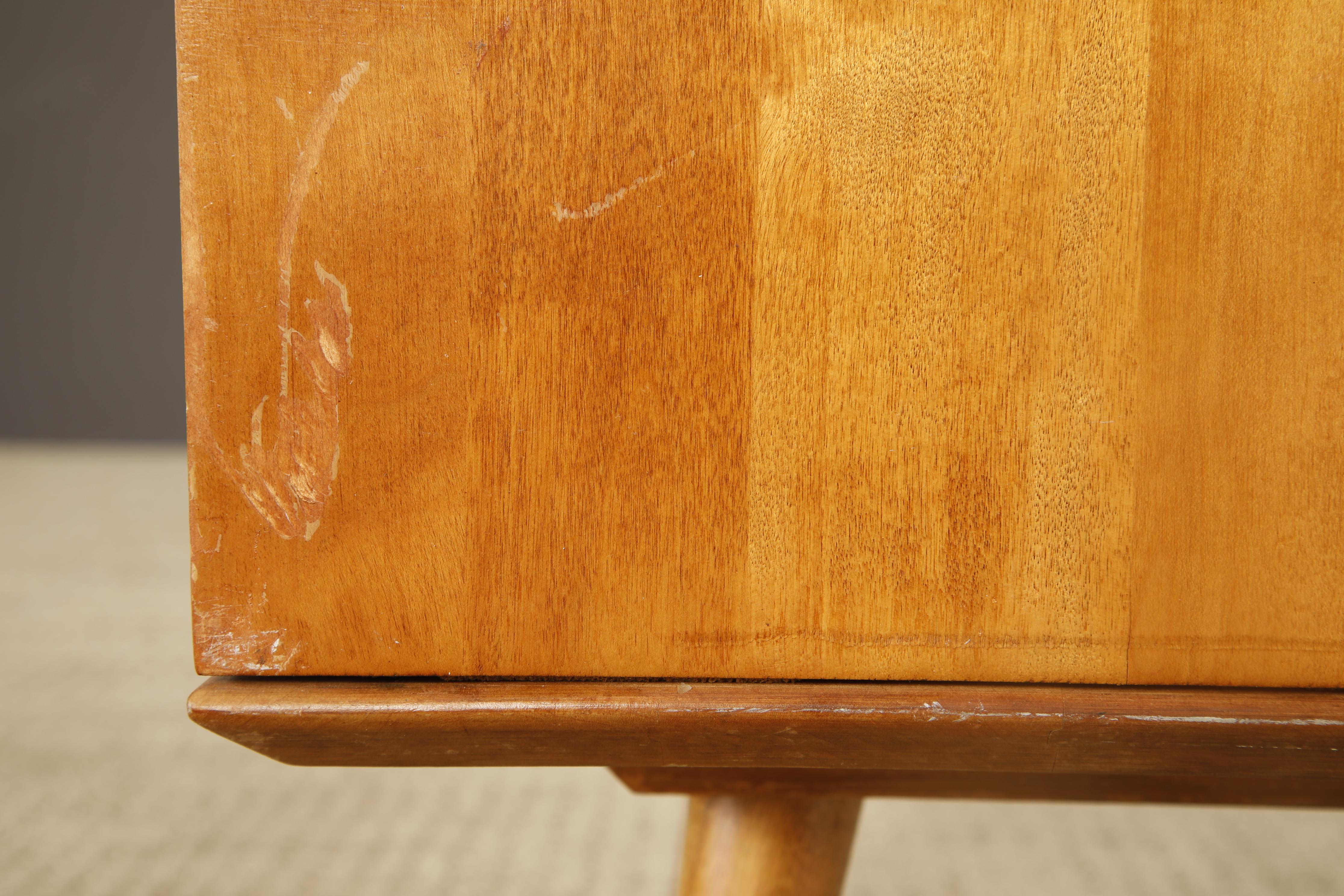 Paul McCobb pour Winchendon Planner Group Table de nuit / table d'appoint, années 1950, signée en vente 10