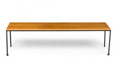 Paul McCobb for Winchendon 'Planner' Wood and Iron Coffee Table / Bench