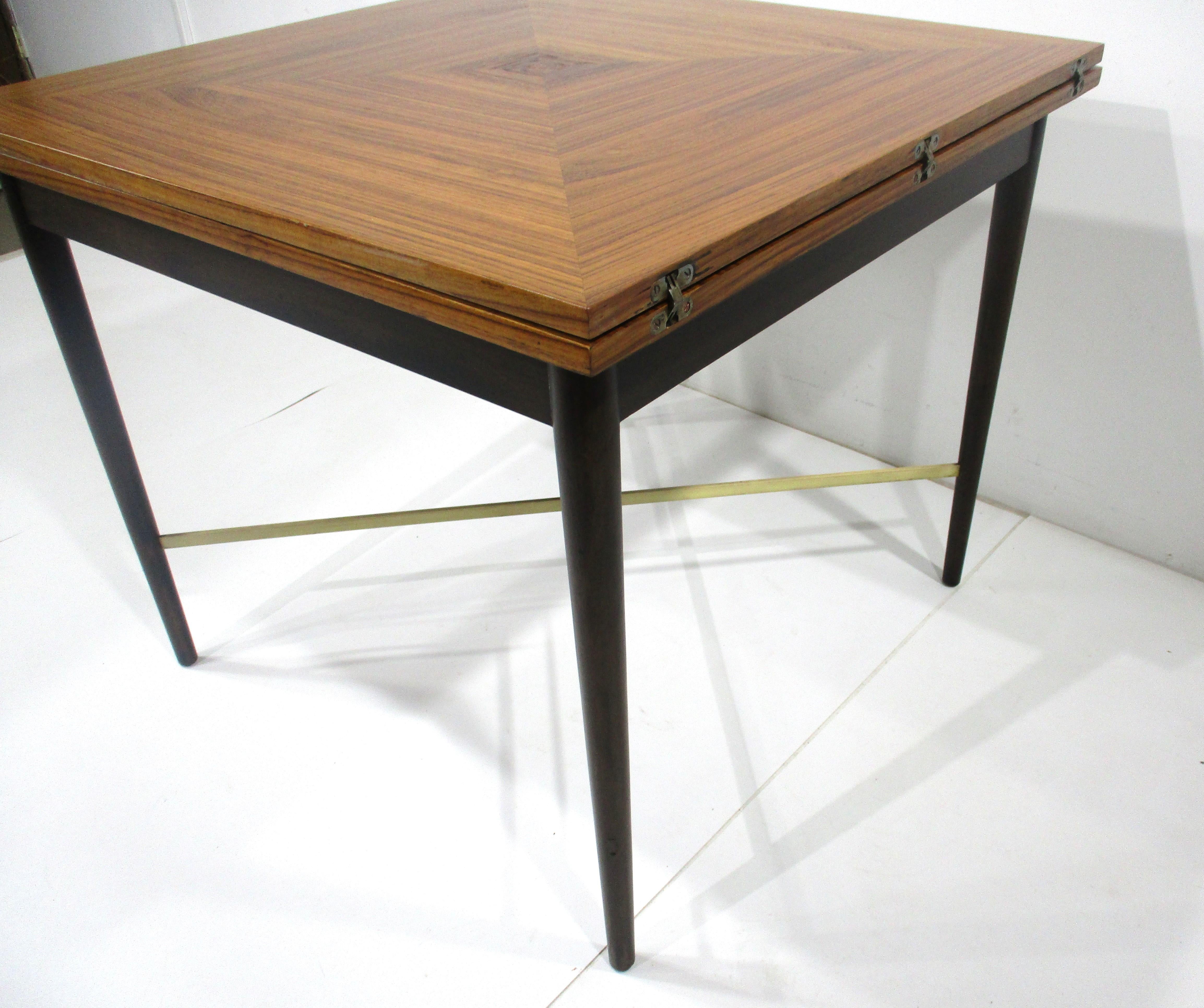 Paul McCobb Game / Dining Table for H. Sacks & Sons Connoisseur Collection  In Good Condition For Sale In Cincinnati, OH