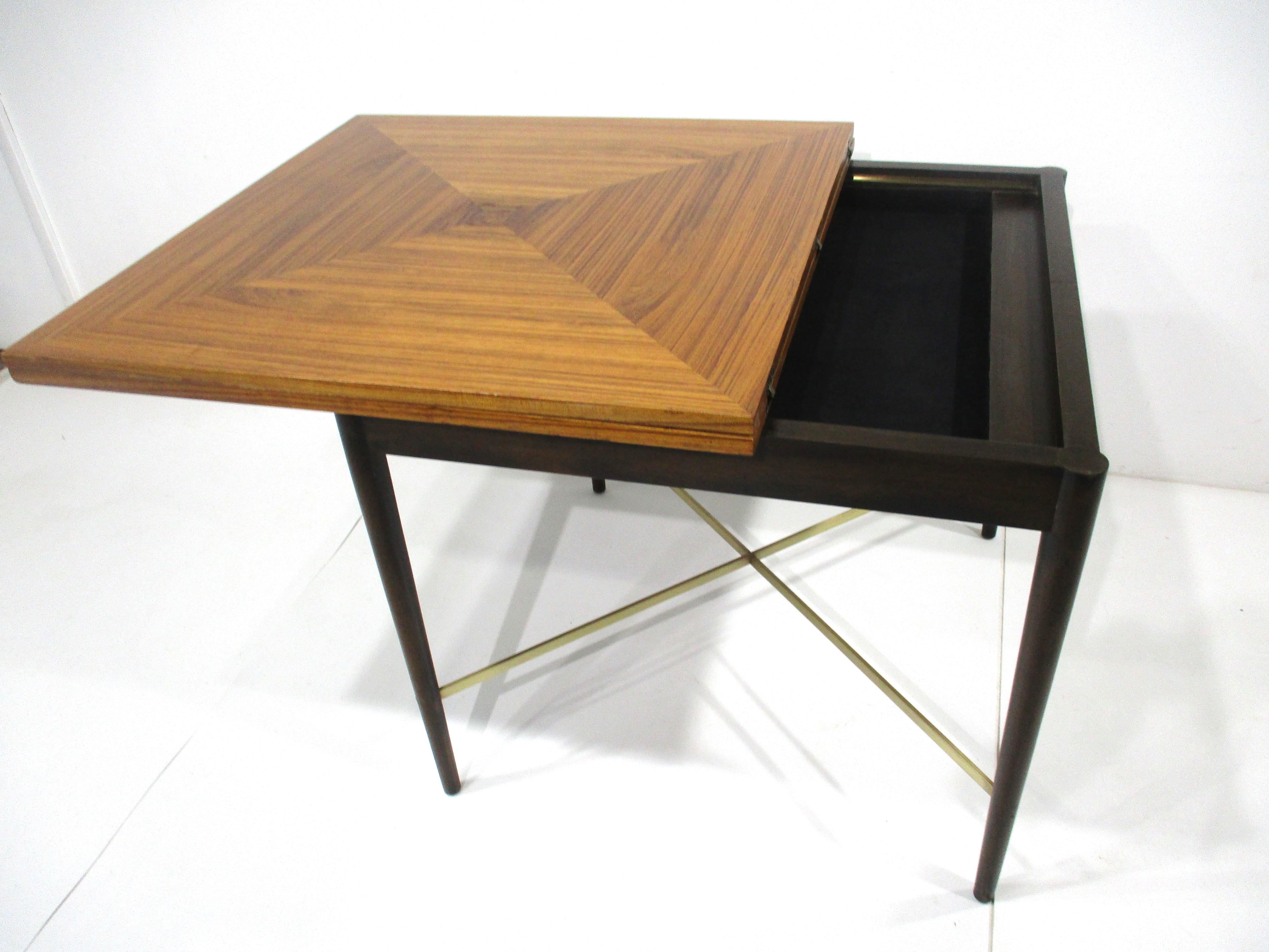 20th Century Paul McCobb Game / Dining Table for H. Sacks & Sons Connoisseur Collection  For Sale