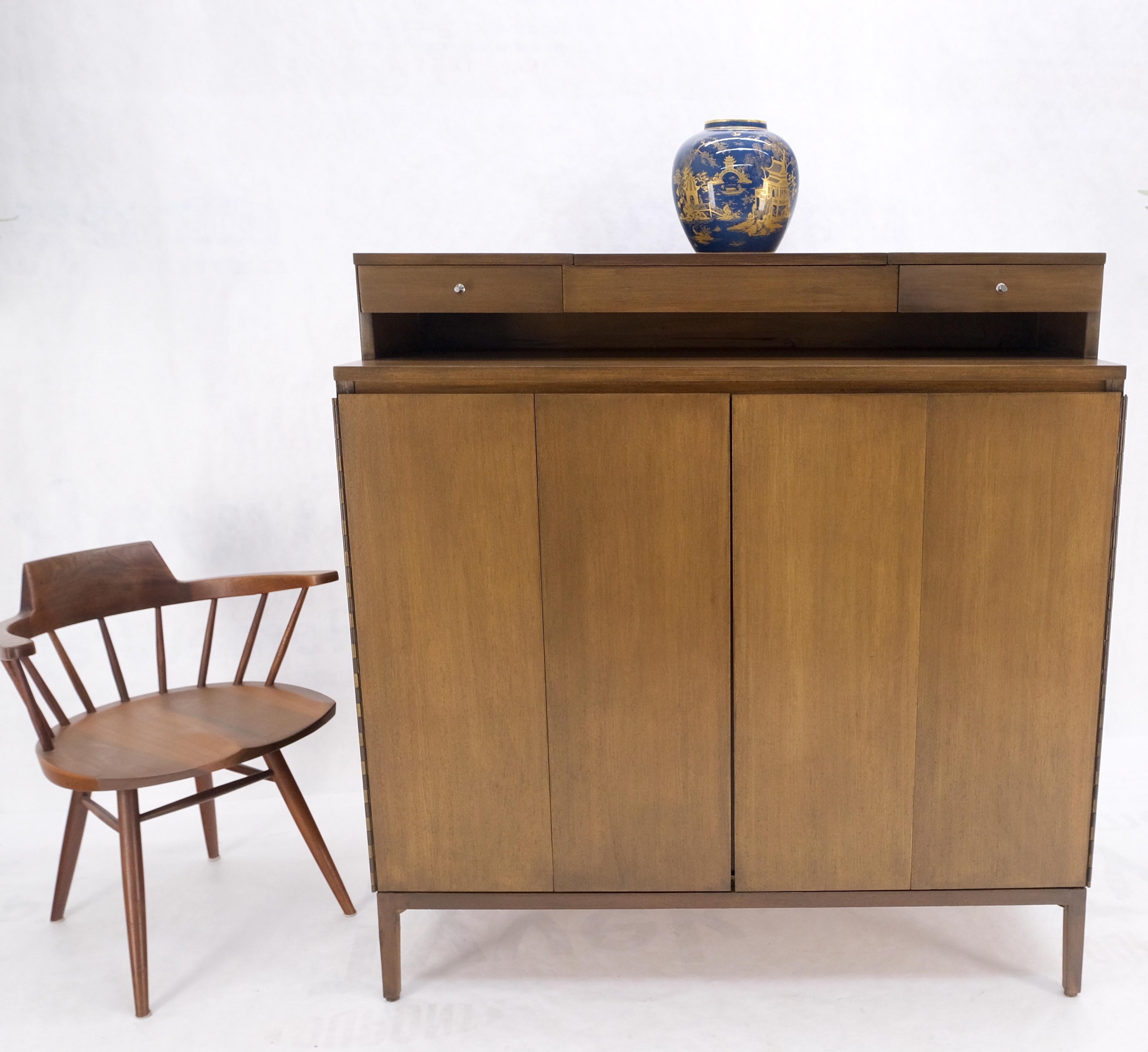 Paul McCobb Gentlemans High Chest Dresser Calvin Furniture Irwin Collection Mint For Sale 3