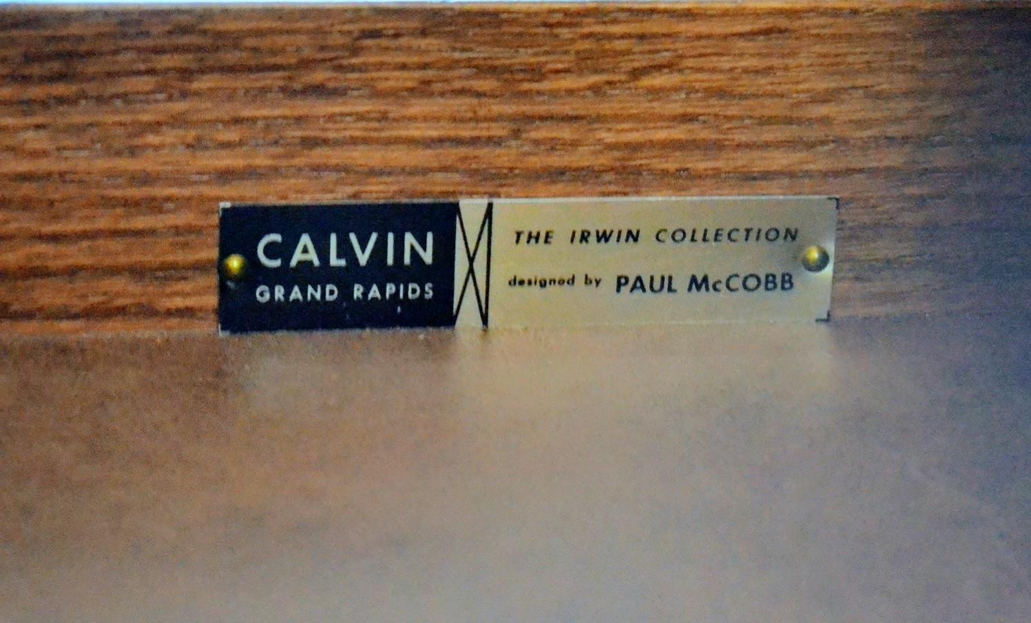 Paul McCobb Gentleman's Tall Chest Irwin Kollektion für Calvin Furniture, 1956 im Angebot 2