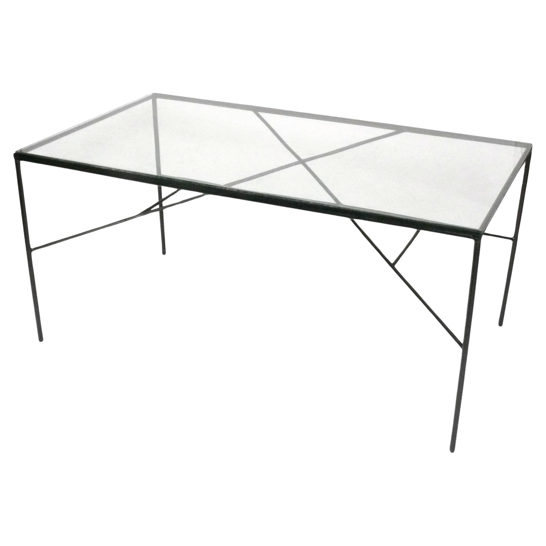 Mid-Century moderno Set da pranzo in ferro Paul McCobb Collezione Pavilion per Arbuck da interno o da esterno in vendita