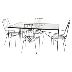 Set per sala da pranzo moderna di metà secolo