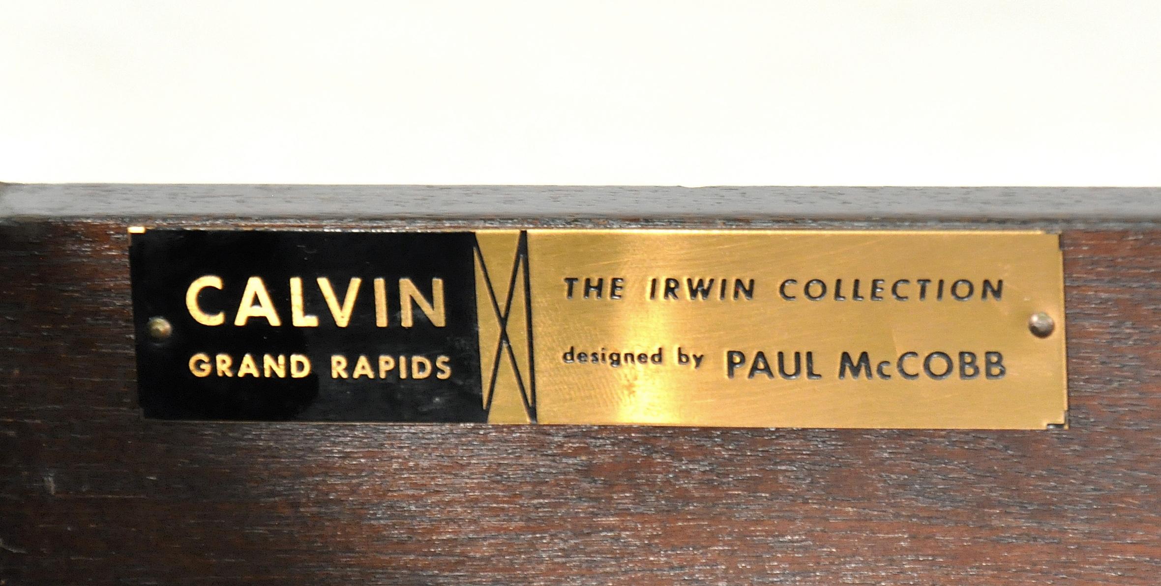 Paul McCobb Irwin Collection Brass and Travertine Coffee Table by Calvin 7