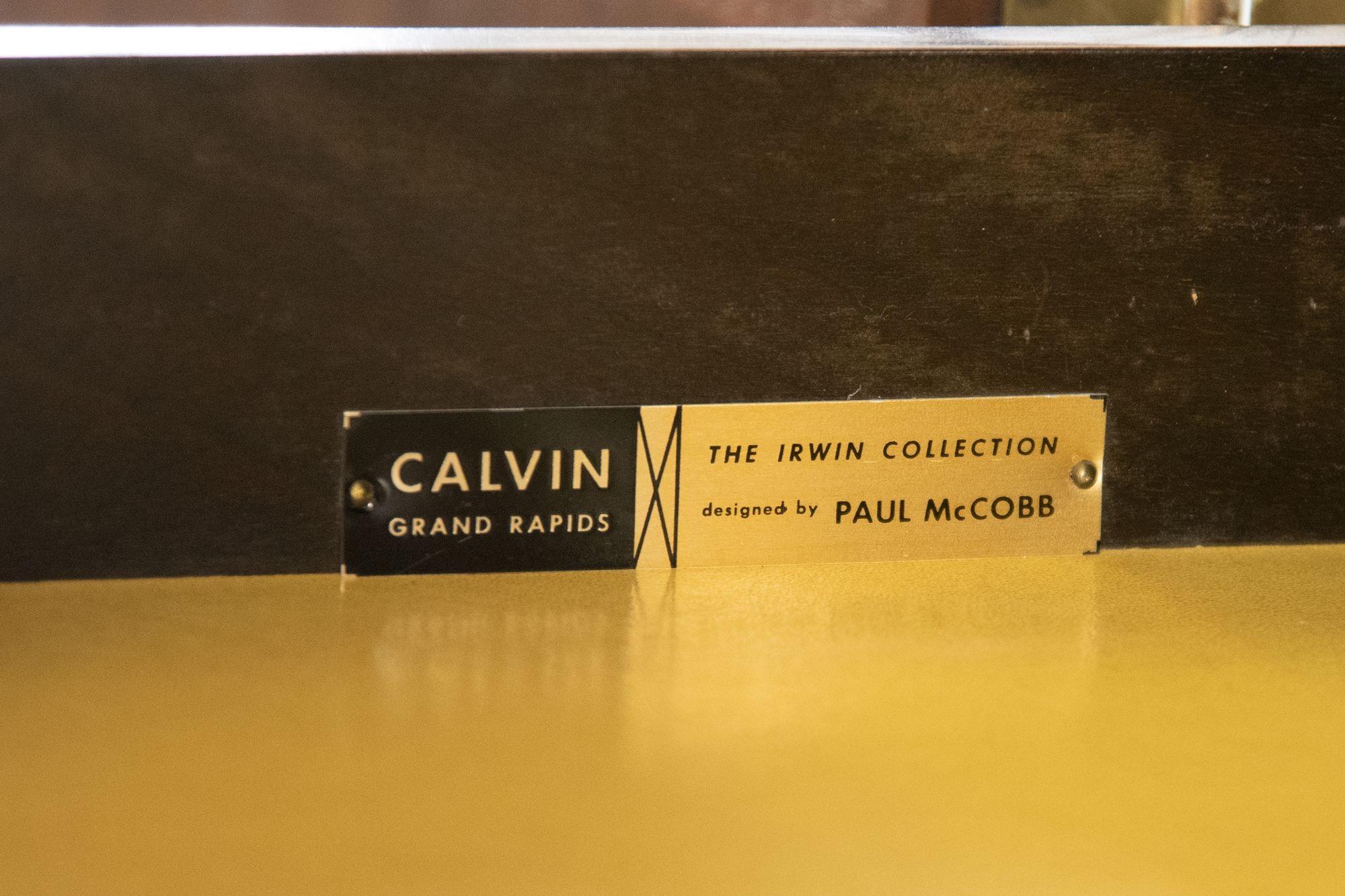 Paul McCobb Irwin Collection Cane Front Cabinet Model C8506 for Calvin 1952 8