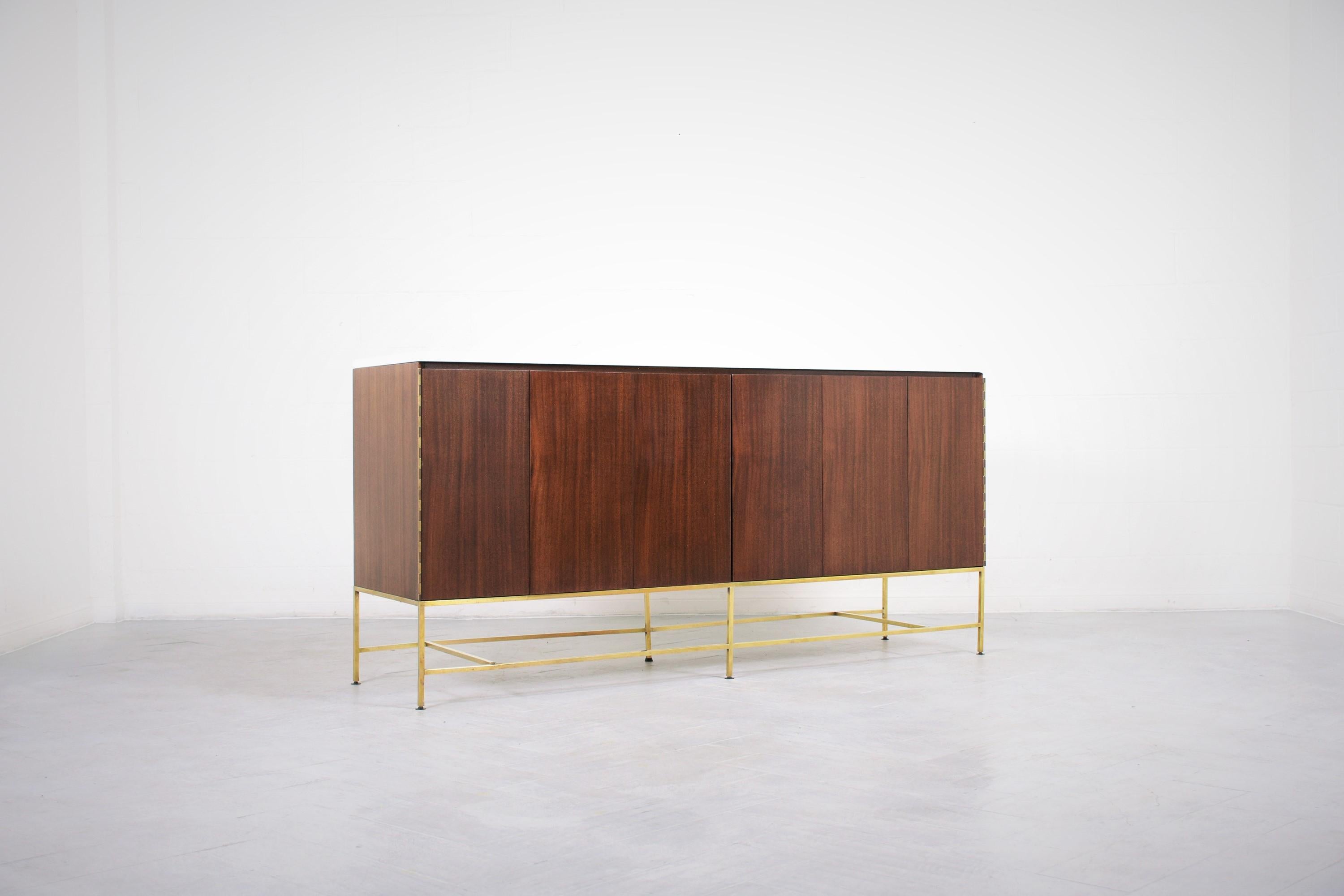 Vintage Paul McCobb Credenza: A Masterpiece of Mid-Century Modern Elegance For Sale 2