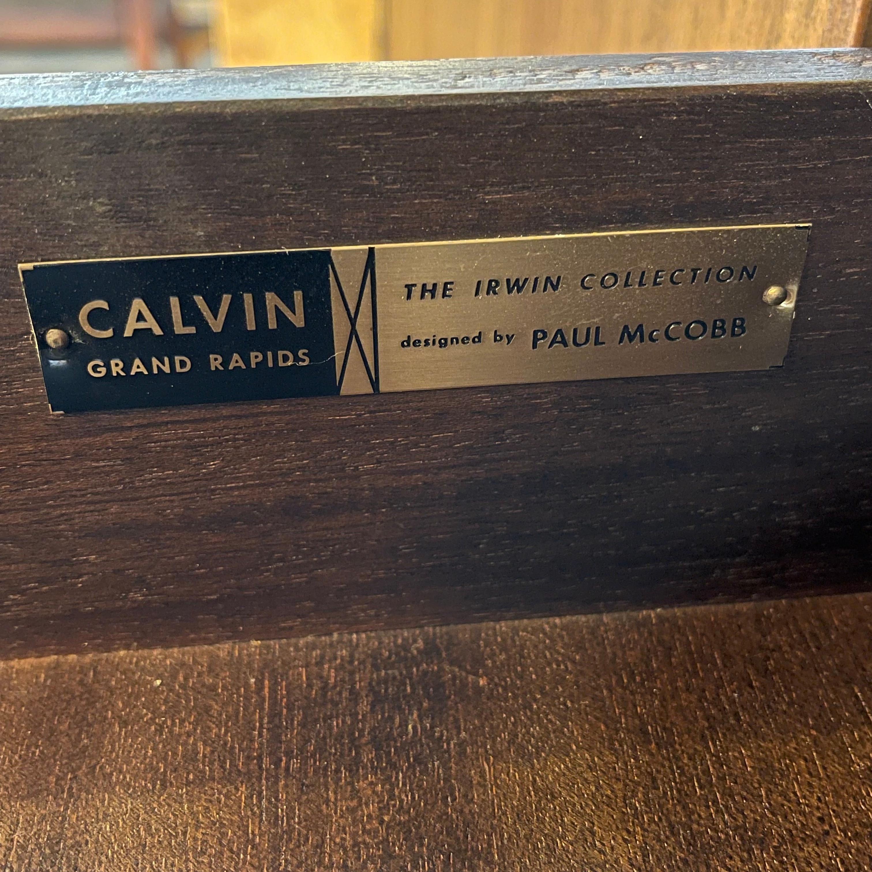Paul McCobb, Irwin Collection for Calvin Wall Unit Hutch Credenza For Sale 10