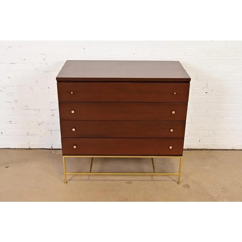 Mid-Century moderno Cassettiera in mogano Paul McCobb Irwin Collection, appena rifinita in vendita