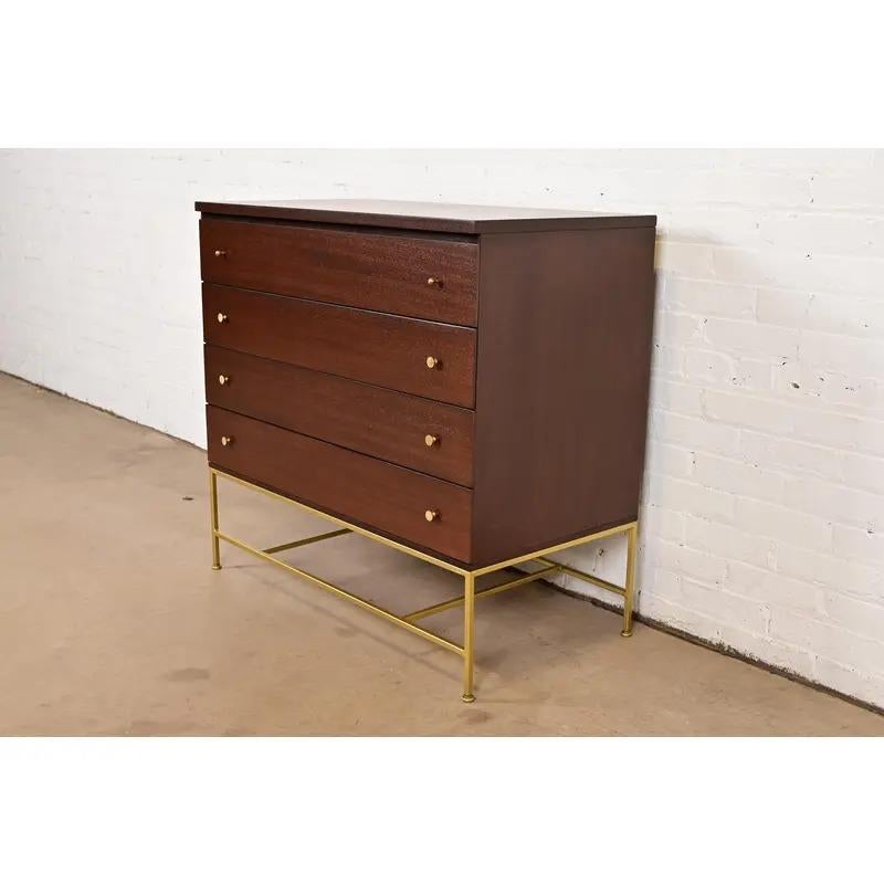 Americano Cassettiera in mogano Paul McCobb Irwin Collection, appena rifinita in vendita