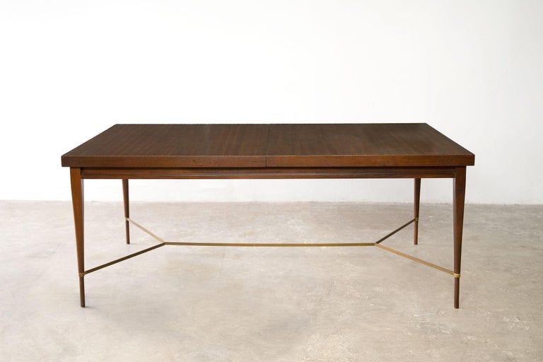 Paul McCobb Irwin Collection Mahogany Dining Table for Calvin, 1950s In Good Condition For Sale In Dallas, TX
