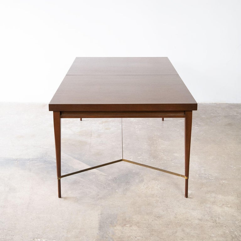 20th Century Paul McCobb Irwin Collection Mahogany Dining Table for Calvin, 1950s For Sale