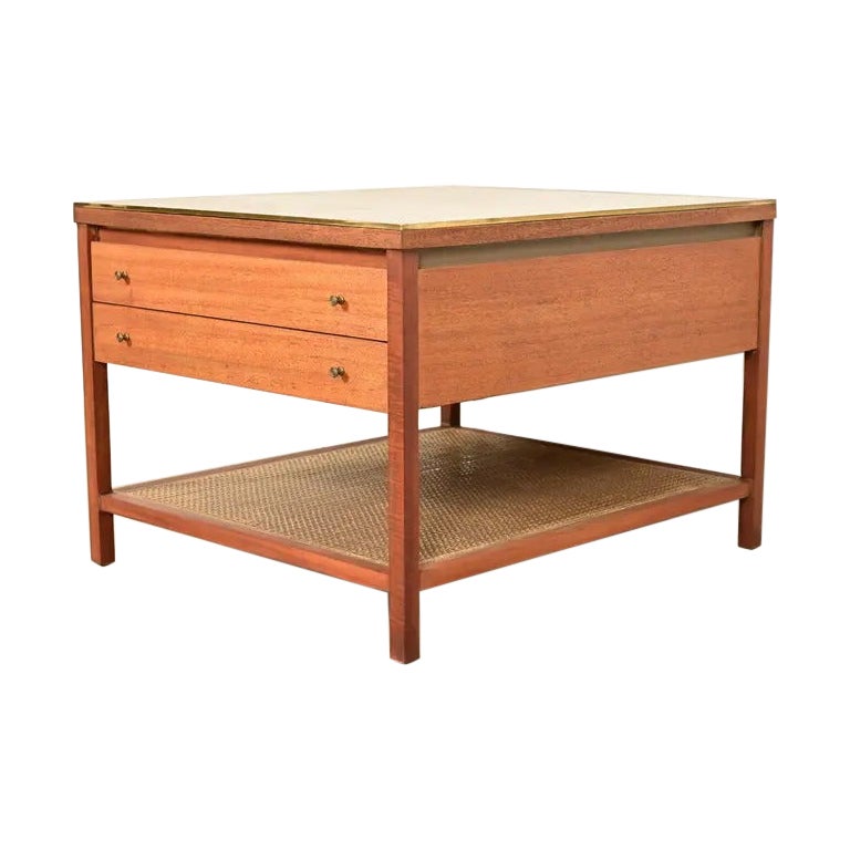 Paul McCobb Irwin Collection Mahagoni Beistelltisch oder Nachttisch, 1950er Jahre im Angebot