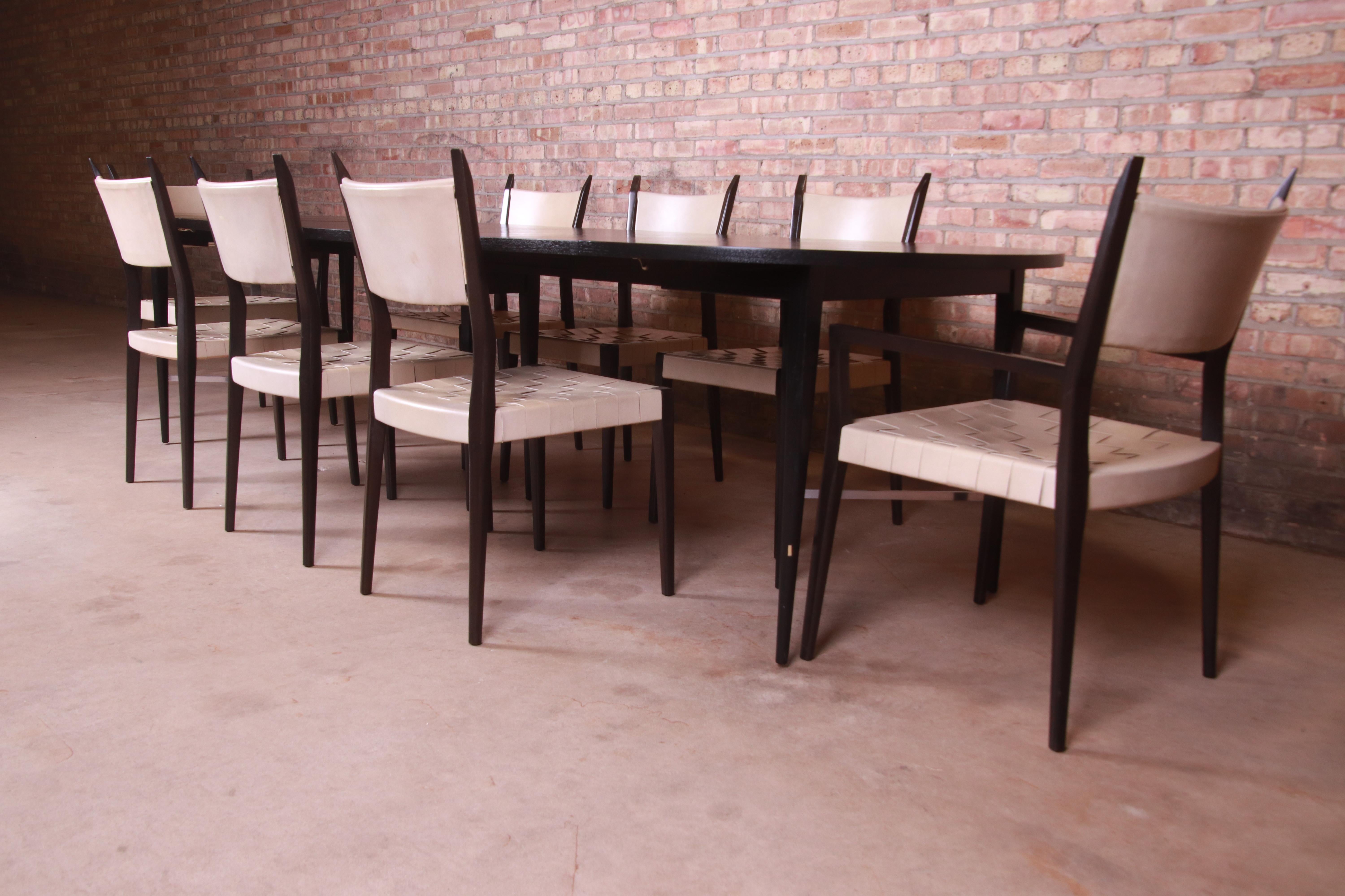 Paul McCobb Irwin Collection Mid-Century Modern Dining Set, 1950s In Good Condition In South Bend, IN