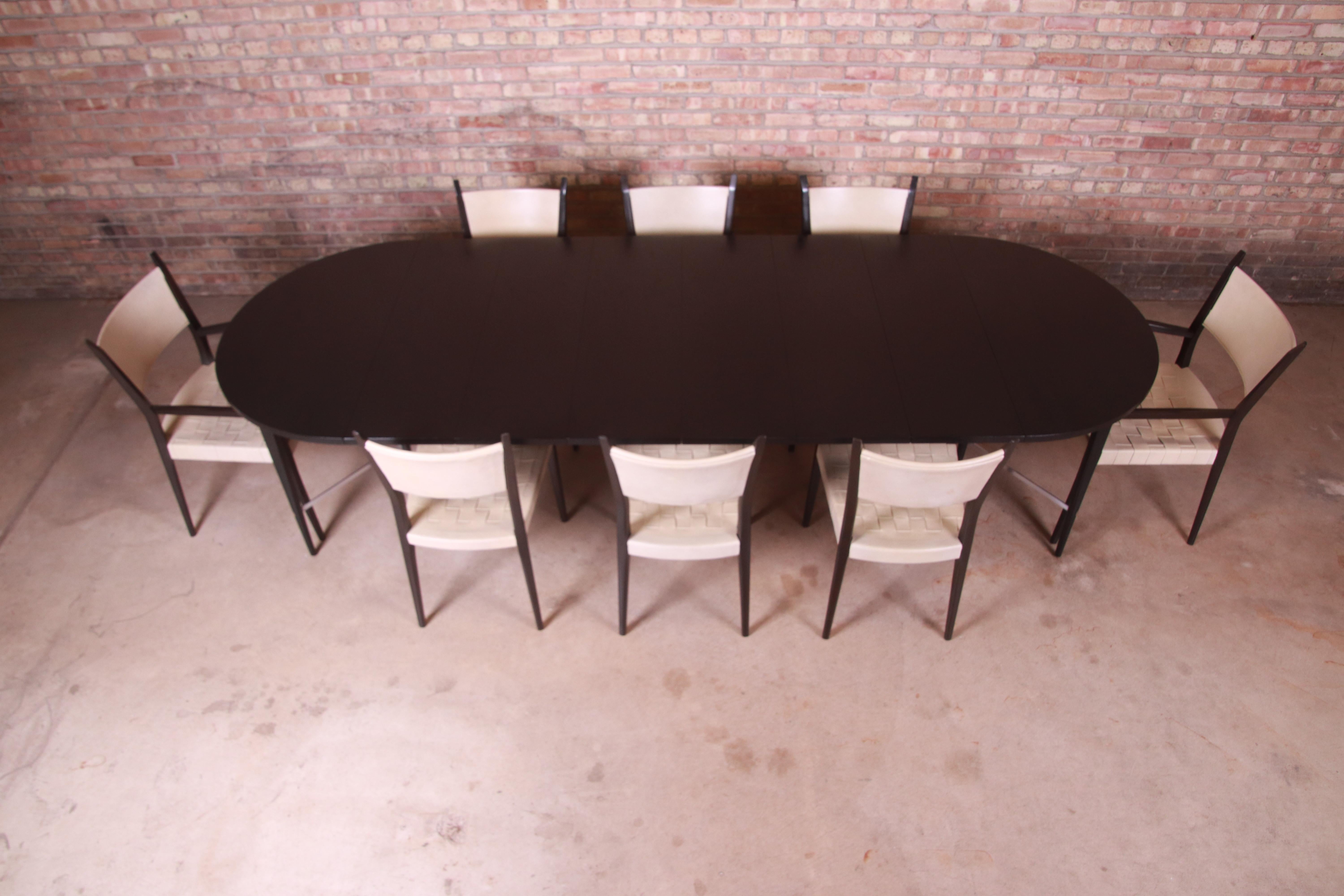 Aluminum Paul McCobb Irwin Collection Mid-Century Modern Dining Set, 1950s