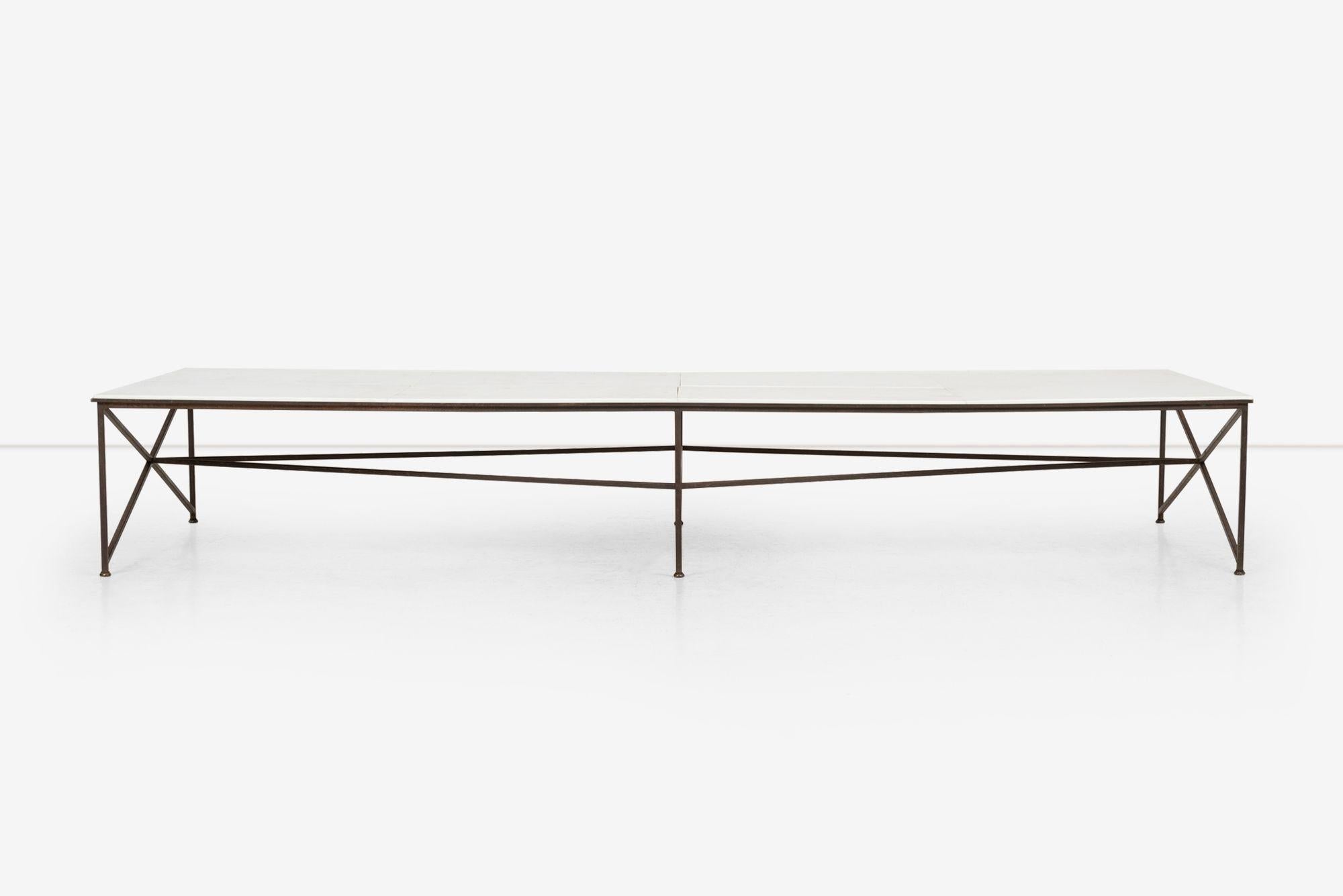 Paul McCobb Irwin Collection Monumental Display Table, model C8707 Calvin USA, 1952
Crafted with eight equal rectangular 1/4