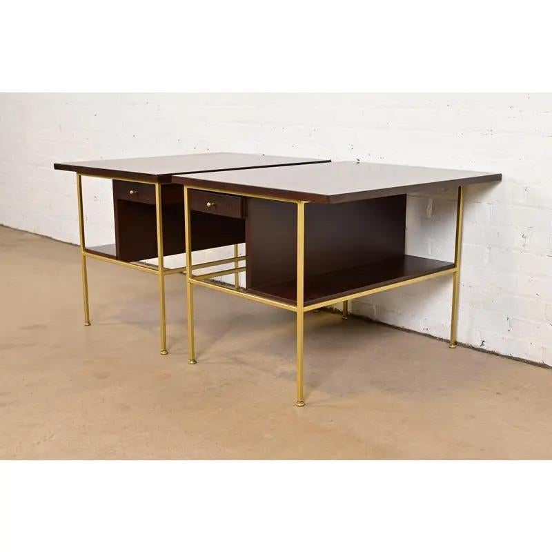 Americano Comodini o tavolini della Collection'S di Paul McCobb, appena rifiniti in vendita