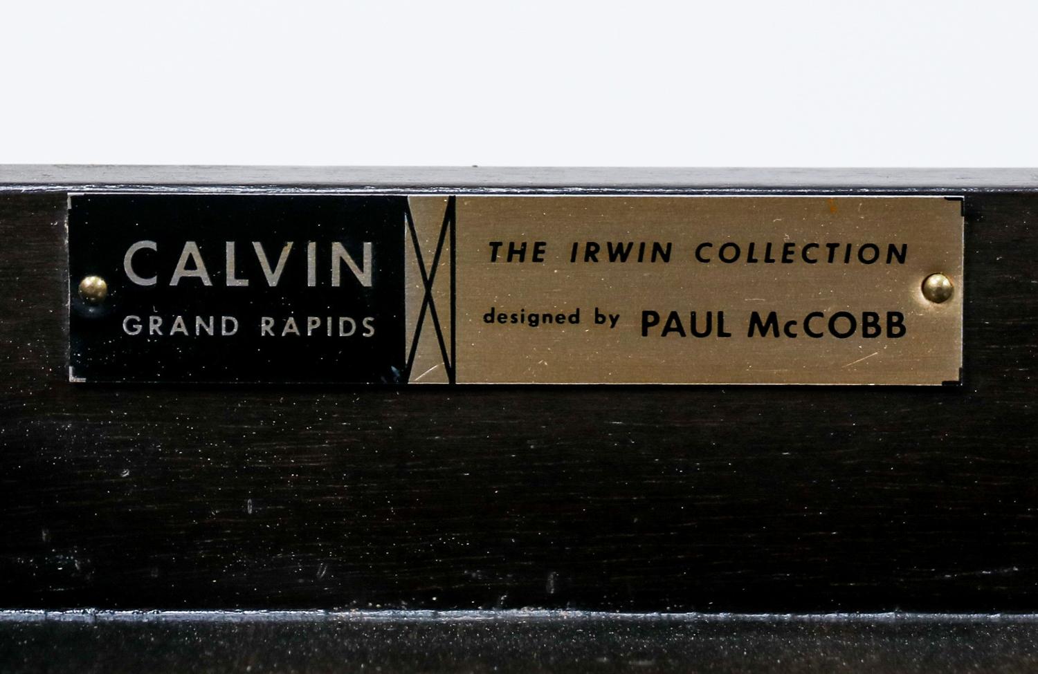 Table basse « Irwin Collection » avec plateau en pierre de travertin de Paul McCobb en vente 6