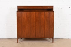 Paul McCobb Irwin Collection Walnut Gentleman's Chest, Newly Refinished