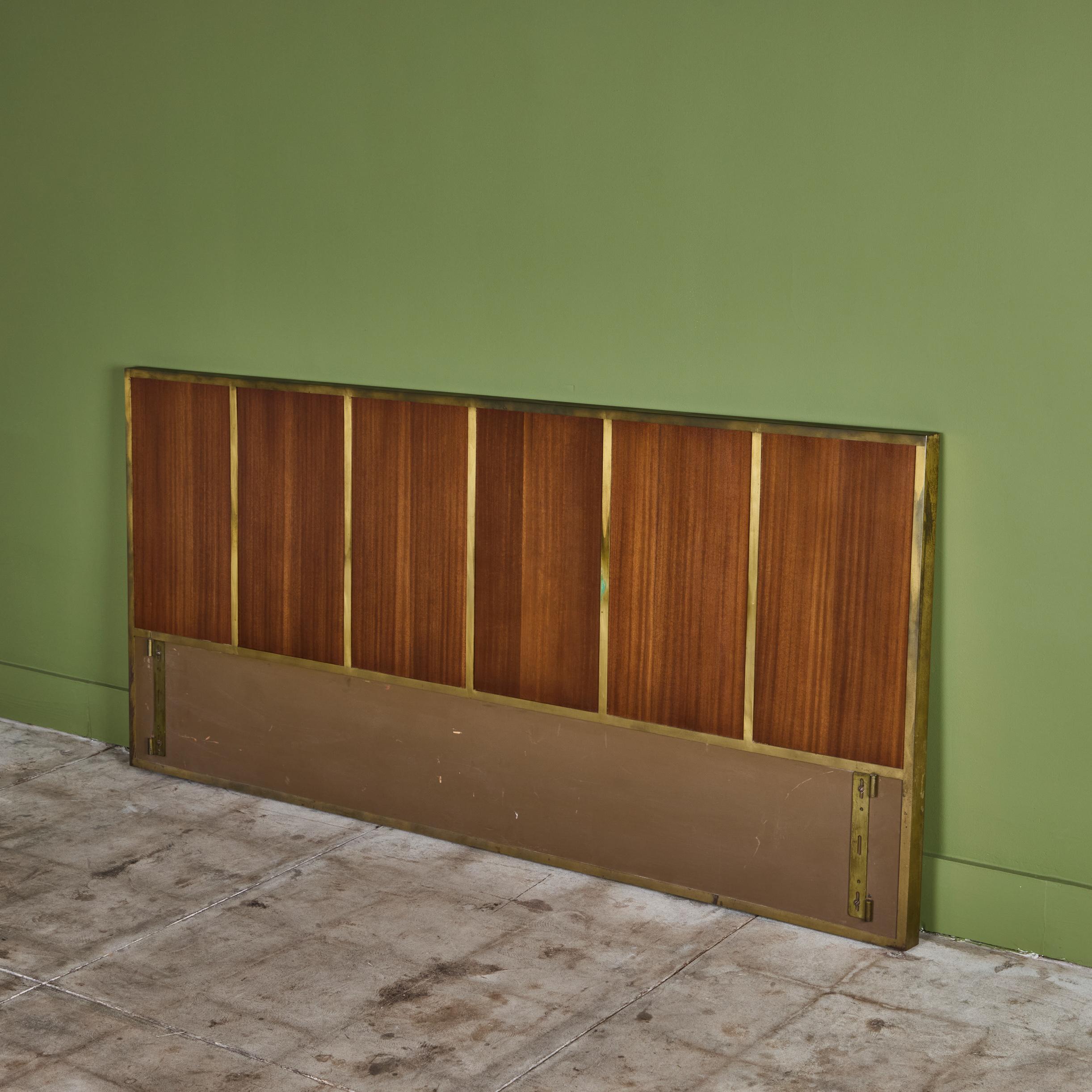 Mid-Century Modern Paul McCobb King Headboard for Calvin Furniture For Sale