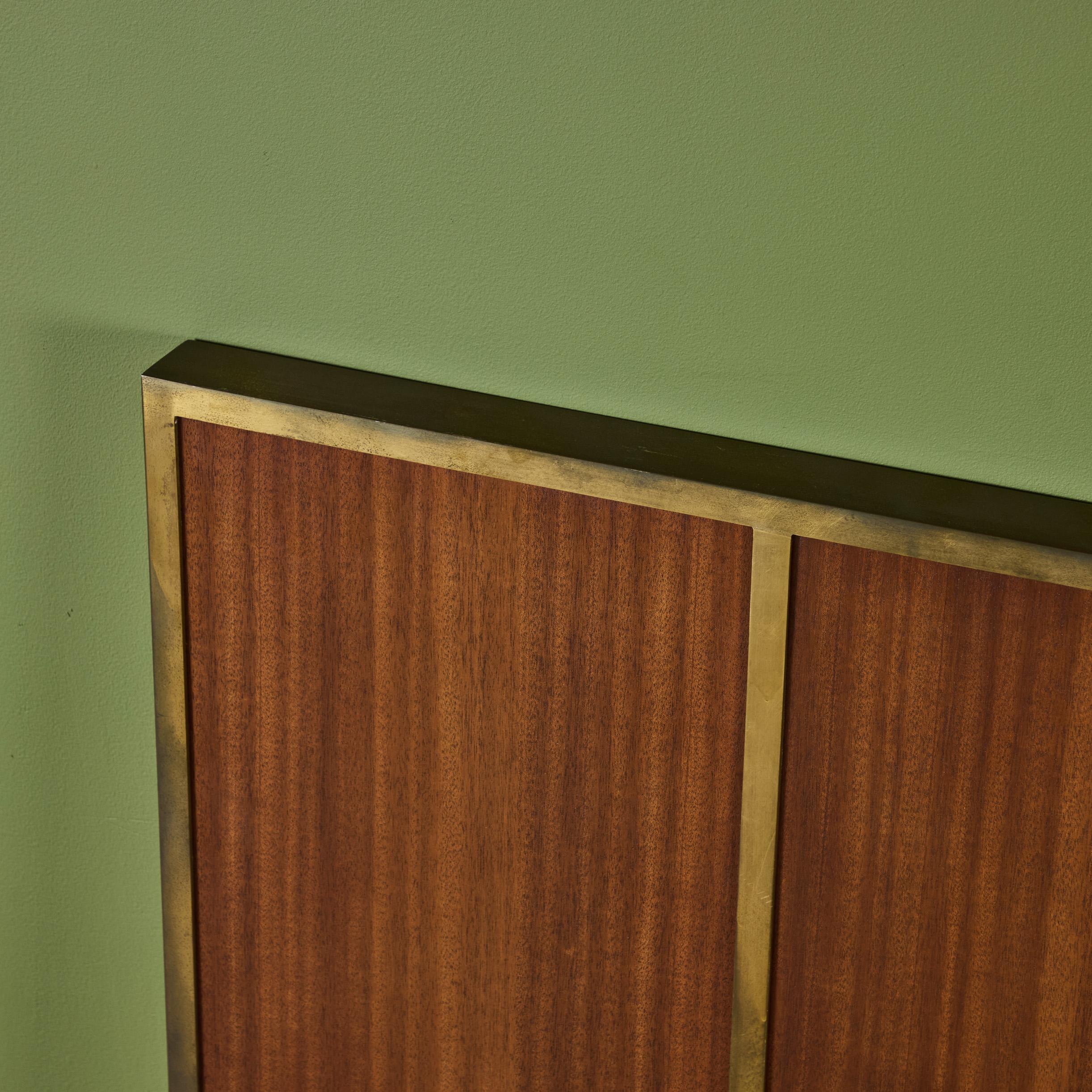Paul McCobb King Headboard for Calvin Furniture In Excellent Condition For Sale In Los Angeles, CA