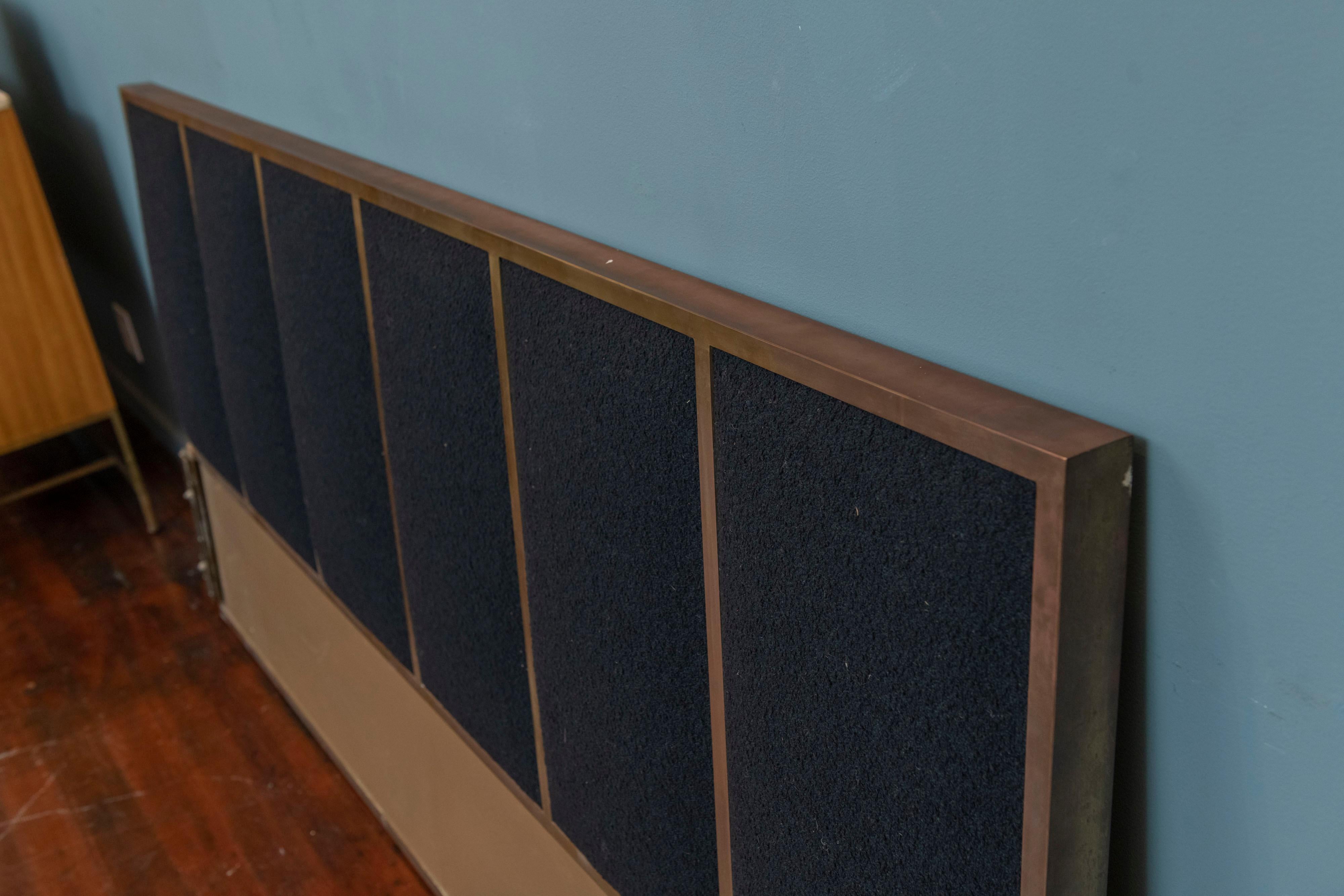 Brass Paul McCobb King Size Headboard for Calvin