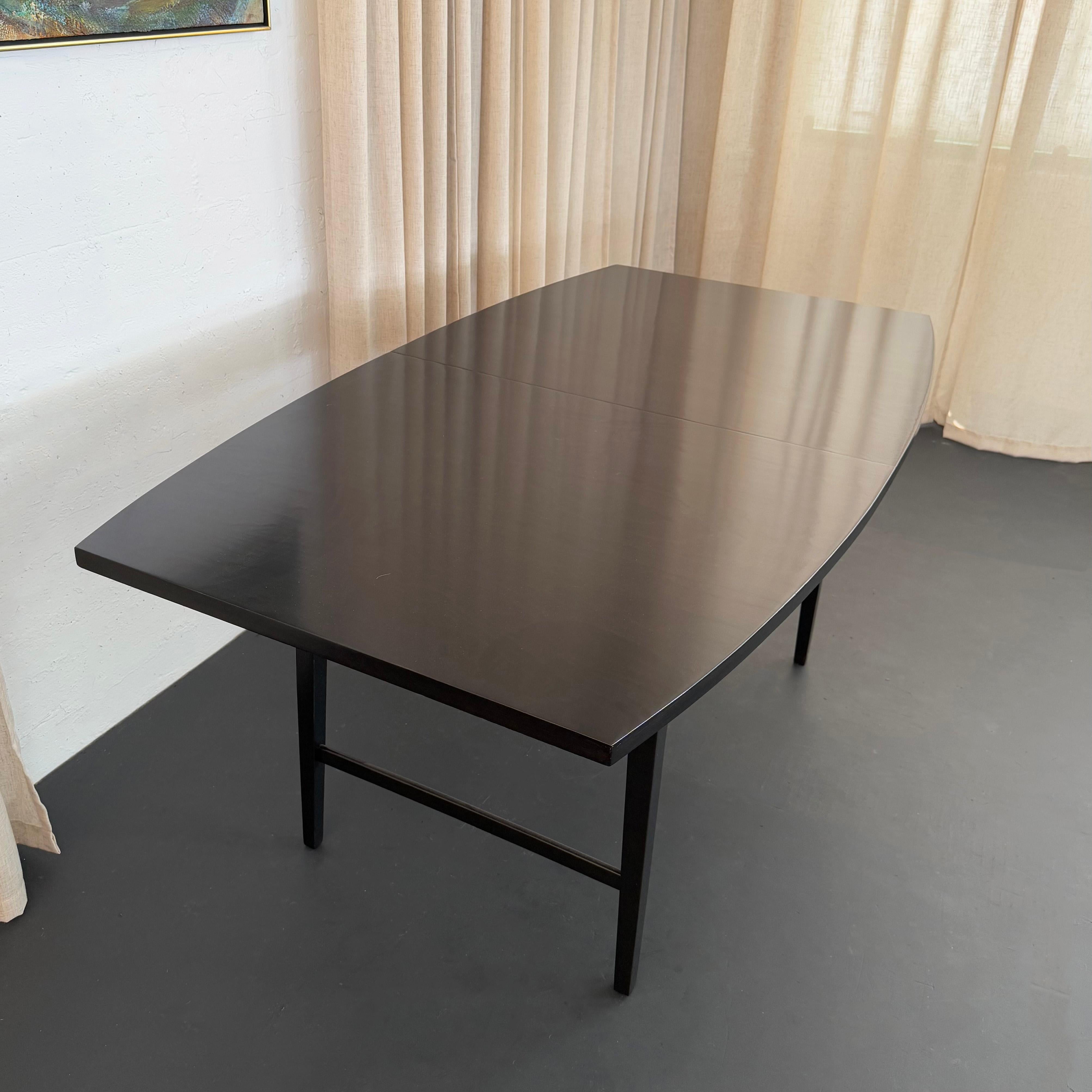 Paul McCobb Lacquered Beech Extension Dining Table For Perimeter, Winchendon For Sale 4