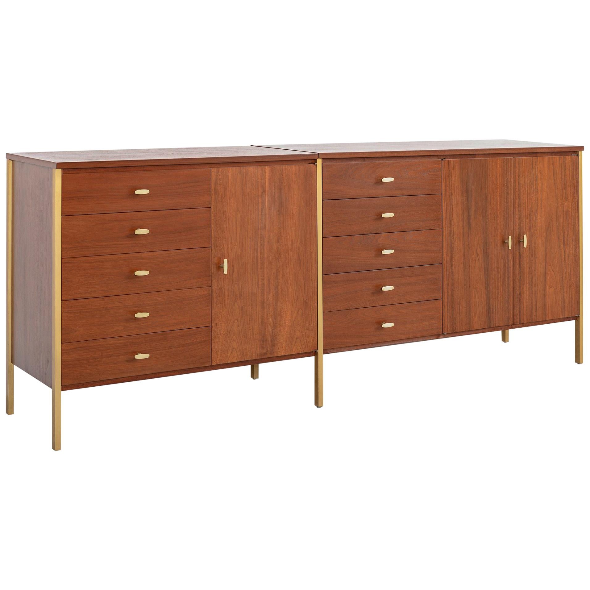 Paul McCobb Living Wall Collection Credenza For Sale