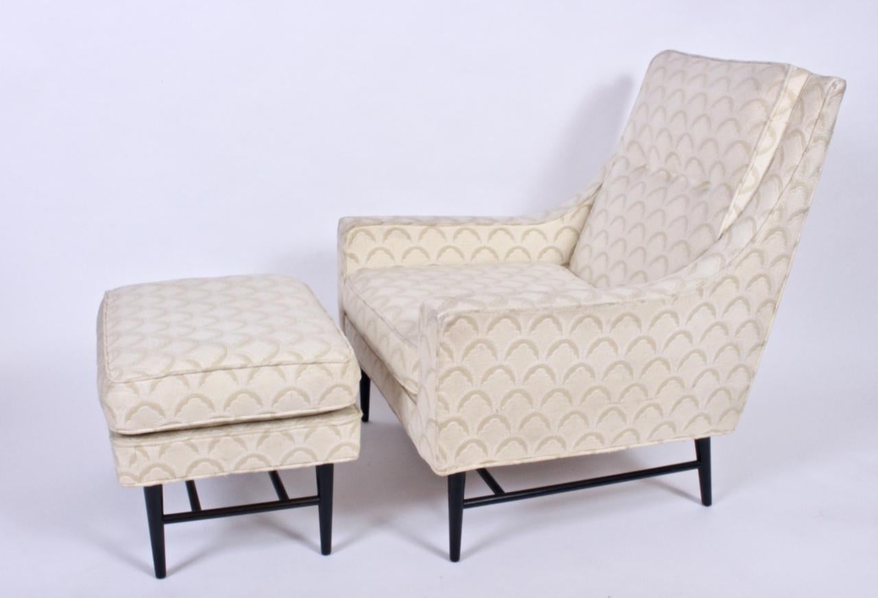 Paul McCobb Lounge Chair and Ottoman, 1960s 4