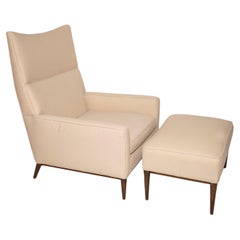 Paul McCobb Lounge Chair and Ottoman #314
