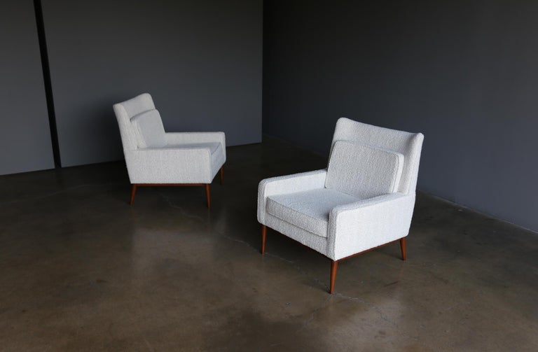 Paul McCobb Lounge Chairs for Directional, circa 1955 In Good Condition In Costa Mesa, CA