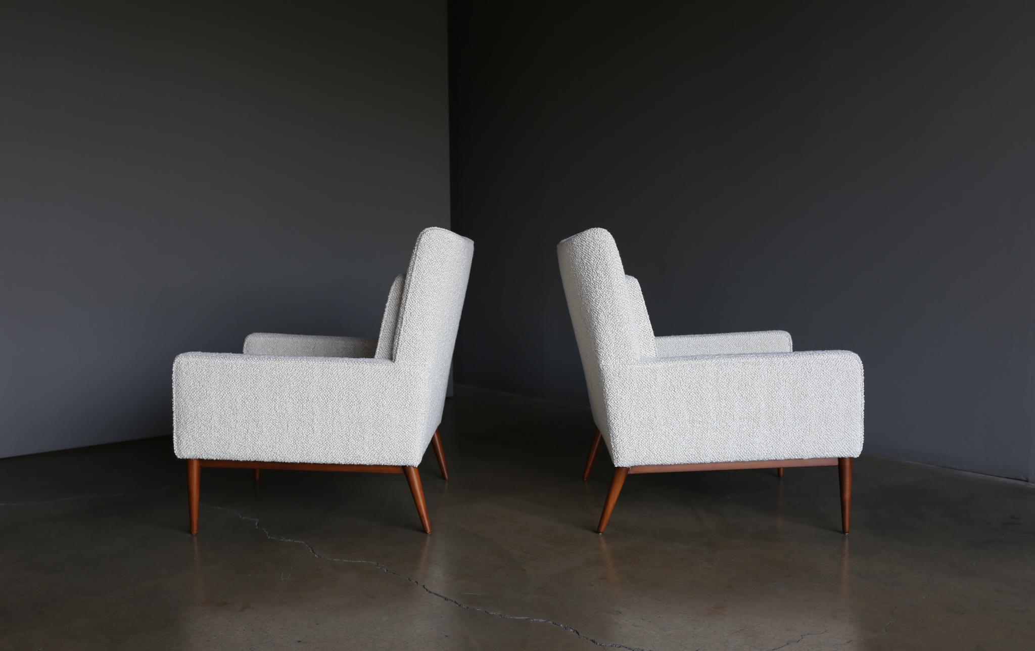 20th Century Paul McCobb Lounge Chairs for Directional, circa 1955