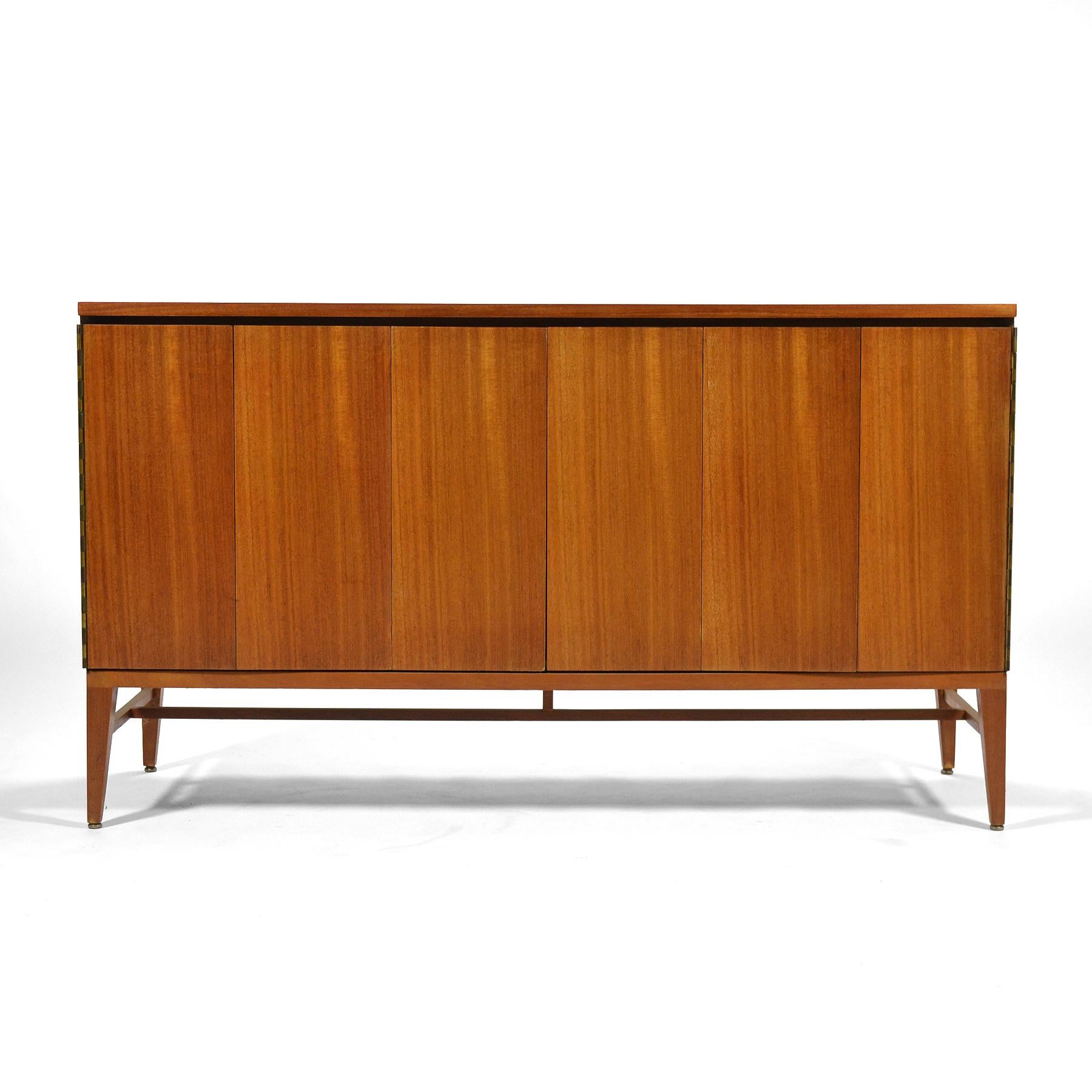 Mid-Century Modern Paul McCobb Mahogany Credenza For Sale