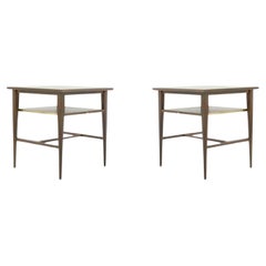 Paul McCobb Mahogany End Tables, Calvin Group, circa 1950s