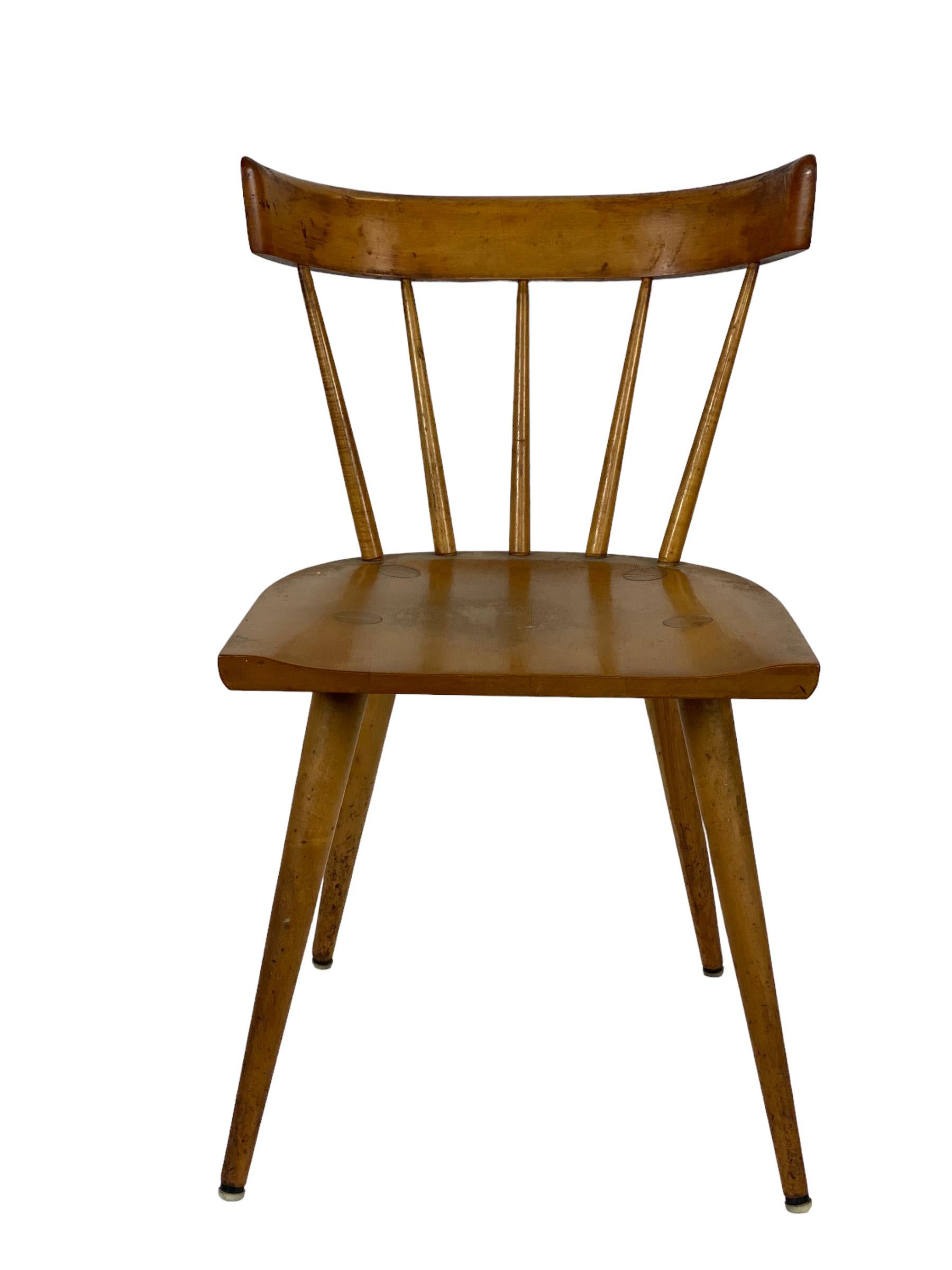 Paul McCobb Maple Dining Chair 6