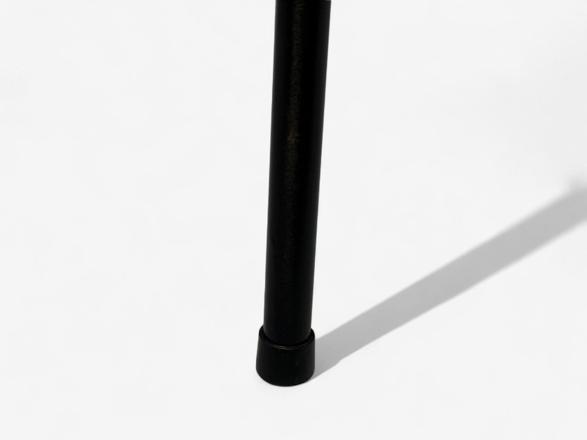 Paul McCobb, érable, fer laqué, chaises de salle à manger Shovel, États-Unis, années 1950 en vente 9