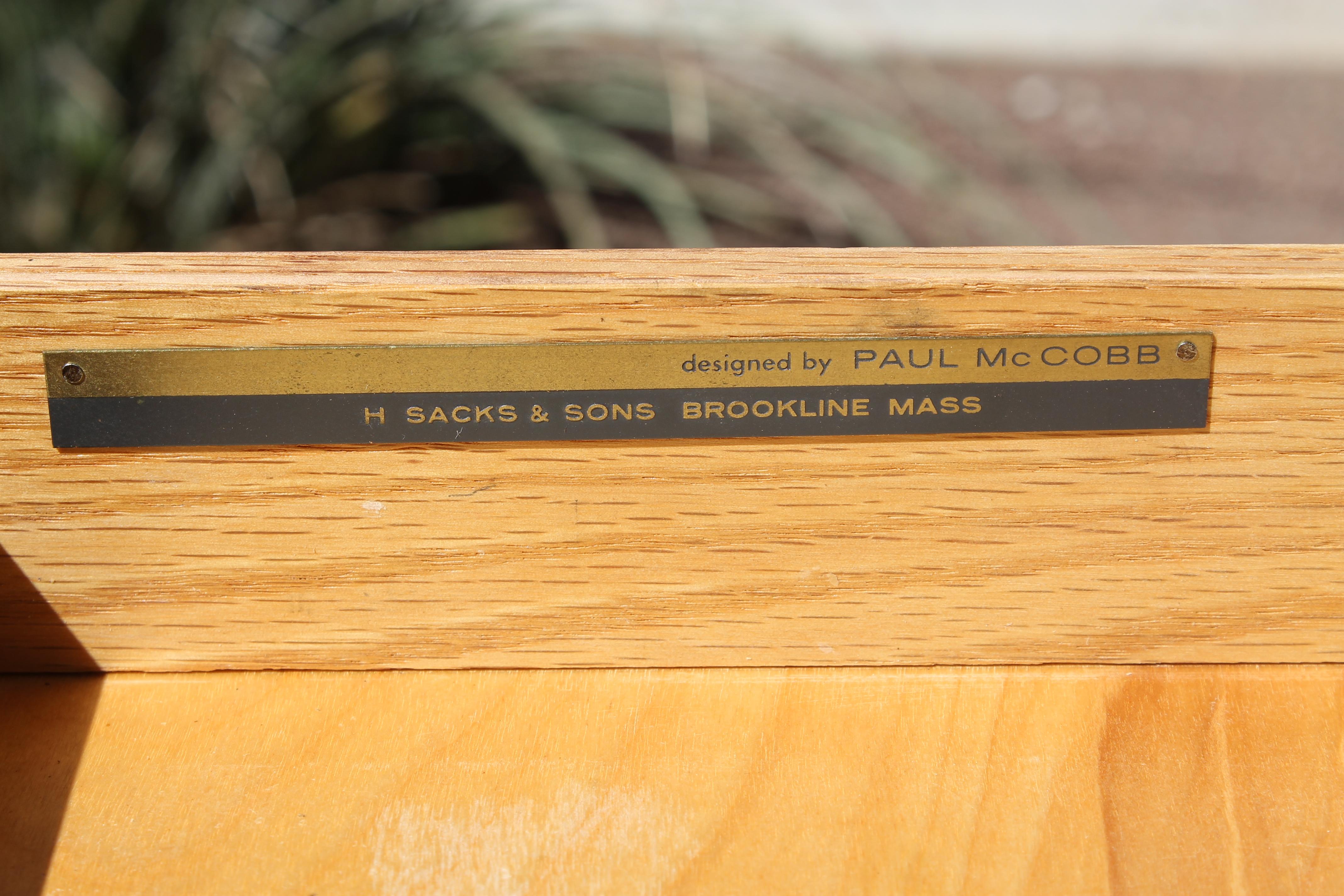 Mid-20th Century Paul McCobb Marble-Top Dresser for H. Sacks & Sons