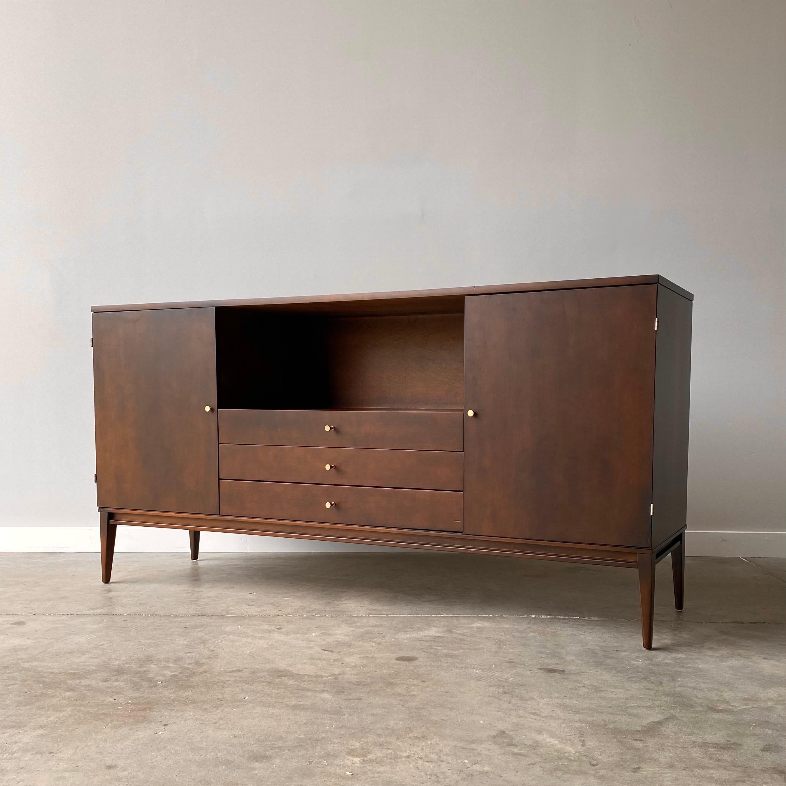 Paul McCobb Mobile multimediale, credenza, Planner Group 1950s in vendita 1