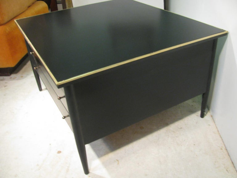 Lacquered Paul McCobb Midcentury Cocktail Table End Table Connoisseur Collection For Sale